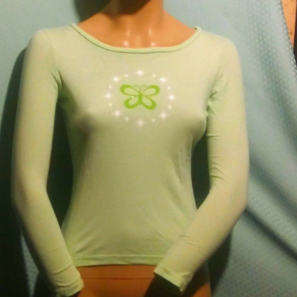 Long sleeve blouse EUC